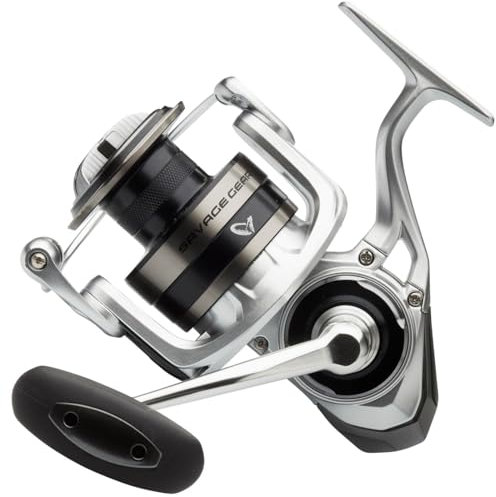 Savage Gear SGS6 Rolle 10000 FD - Meeresrolle zum Kunstköderangeln, Pilkrolle zum Dorschangeln, Dorschrolle, Stationärrolle zum Meeresangeln