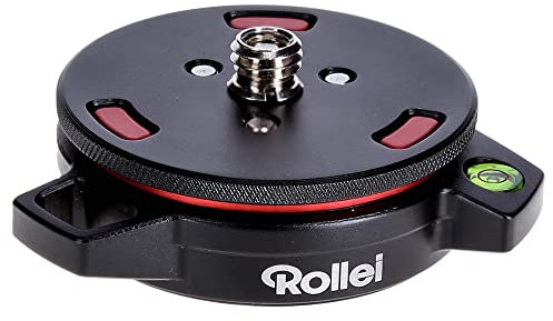 Rollei Foto-Schnellwechsel System für alle Stative. Sekundenschnelles Wechseln des Foto Equipment durch einfaches drehen des Schnellverschlusses., 22880