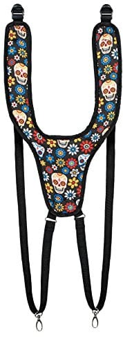 Meinl Percussion Djembe Strap Zubehör - Schultergurt für Djemben - Verstellbar - Kunststoff, Mehrfarbig (MDJS1DA)