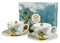 Teetassen/Kaffeetassen Monet Frau mit Schirm 2 Tassen 2 Unterteller 280ml mit Geschenkkarton