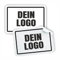 100 Aufkleber, personalisierte Etiketten - PERSONALISIEREN SIE HIER - Unternehmensetiketten - Firmenlogo - Logo, Bild, Fotos - Geschäftsaufkleber, Büro (6 x 4,5 cm)