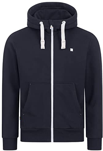 DEPROC-Active Herren Sweatjacke mit Kapuze Kapuzenjacke Zip Fleecejacke Windbreaker Hoodie mit Reißverschluss Finncmyk Kapuzenpullover