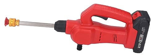 Idropulitrice Portatile Ad Alta Pressione Alimentata a Batteria, Idropulitrice Ad Alta Pressione Ricaricabile, Portata di 9 Metri, Adatta per L'irrigazione del Giardino, la