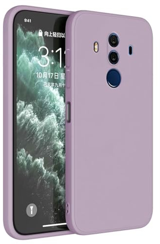 Topme Handyhülle Hülle Fur Huawei Mate10 Pro (6 Inches) Case Schutzhülle, Hautschutz Aus TPU Silikonhülle - Gras lila
