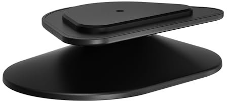 PlusAcc Stand for Show 5 (3rd Gen) - Adjustable Desk Stand compatible with Google XIAODU Speaker& SHOW 5 (3rd Gen), Non-slip Mount for Desktop (Black)
