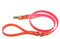 Leine aus Biothane, 2cm breite Biothane Leine, Hundeleine in verschiedenen längen (2,2 Meter, Neon-Pink/Neon-Orange)