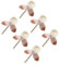 Cabilock 6St Aromatherapie-Rattan Diffusor für ätherische Öle Aroma- Home Decor wohnungseinrichtung ätherisches Öl Aromazerstäuber Aromadiffusor Rattan Diffusor-Tool