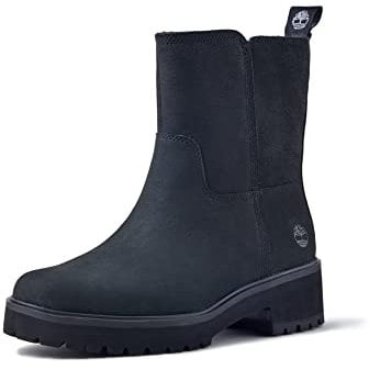 Timberland Carnaby Cool Basic Warm Pull On WR, Stivali alla Moda Donna, Jet Black, 37 EU Larga