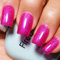 Firedeep Smalto per unghie rosa glitterato, 16ML Smalto gel rosso rosa UV/LED Smalto per unghie iridescente per nail art primavera estate fai da te manicure 1Pcs