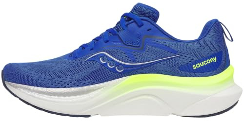 Saucony Men's Tempus 2 Sneaker, Lapis/White, 14