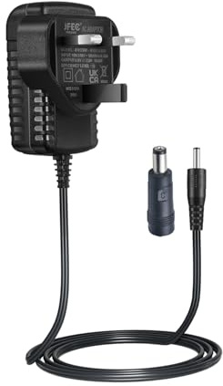 Security-01 AC to DC 5V 2A Power Supply Adaptor, Plug 3.5mm x 1.35mm with 5.5mm x 2.1mm Selectable Connector Tip