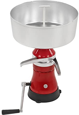Separatore centrifugo di crema di latte Holigie, separatore di latte 80 litri mini centrifuga separatore manuale della macchina ridotta per crema di latte