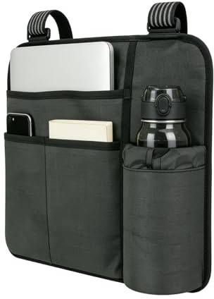 Airplane Seat Organizer - Airplane Tray Cover With Pockets, Seatback Storage Pouch, Lightweight Protective Plane Travel Organizer Bag | For Passport Phone Water Bottle Car Home Travel Flying Trip