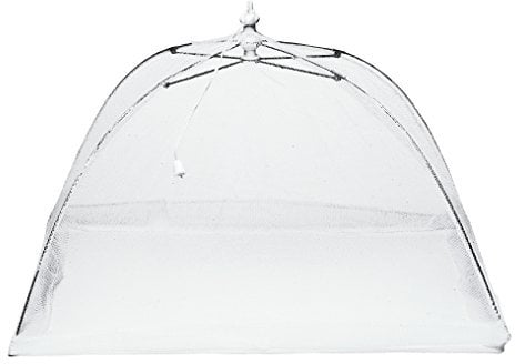 Chef Aid Fine Mesh Pop Up Food Cover, Measures 30.5 cm and Perfect for Covering Freshly Prepared buffets, Picnics, Party Foods and General Snacks, Pop Up Reusable Umbrella mechinism