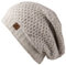 CHILLOUTS Damen Nele Longbeanie, 32 Natural White, Einheitsgröße EU