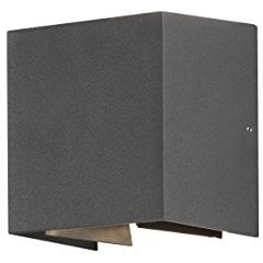 Konstsmide Wandleuchte Cremona | dunkelgrau | LED | 2x3W | 460lm | 7959-370