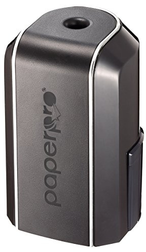 PaperPro BPS3V-EU Batteriebetrieben, Bleistiftspitzer, schwarz