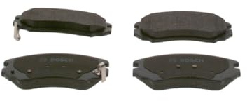 Bosch BP953 - Brake Pads Car Front Axle - Bosch Quality - Reduced Noise and Dust - ECE-R90 Certified - Copper-Free - 1 Set of 4 Pads