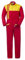 Rossini Trading A4200720XXL Tuta Berlino, Rosso/Giallo, XXL