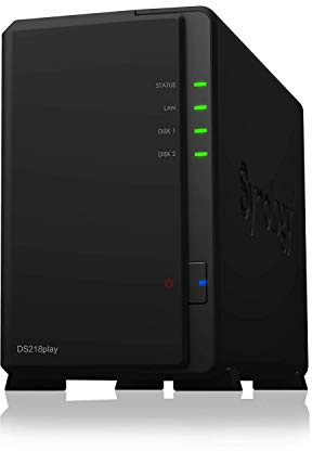 Synology DS218play 2-Bay 6TB Bundle mit 2X 3TB HDs