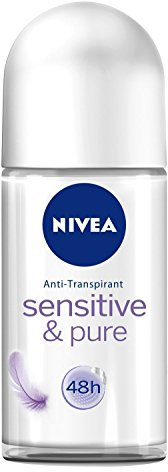 Nivea Körperpflege Deodorant Sensitive & Pure Anti-Transpirant Roll-On 50 ml