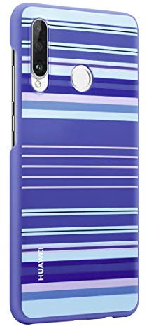 Huawei p30 Lite - pc Case, Striped Blue.