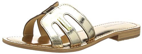 Les Tropeziennes Femme Damia Chaussures>femme>mules-et-sabots, Or, 39 EU