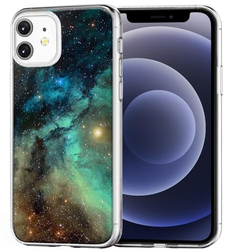 CoolGadget Motiv Hülle für iPhone 12 Mini - Motiv 01 Designhülle, Anti-Fingerprint, Slim Fit Schutzhülle mit Erhöhtem Kamerarand, Stoßfest, Kratzschutz