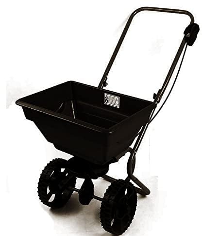 dirty pro tools rotary spreader seed grit 55 lbs Professional lawn fertiliser grass weed feeder