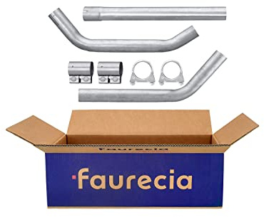 HELLA 8LA 366 002-861 Abgasrohr - Easy2Fit Kit - mitte - dreiteilig | Kompatibel mit: PEUGEOT 407, 407 SW