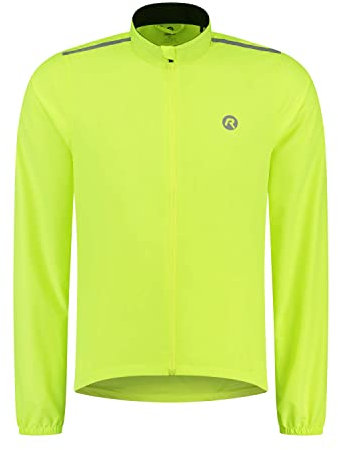 Rogelli Core Veste Velo Coupe Vent Homme, Fluor, Taille 6XL