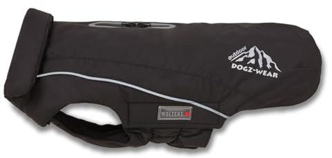 Wolters Skijacke Dogz Wear für Mops & Co., Größe:44 cm, Farbe:schwarz