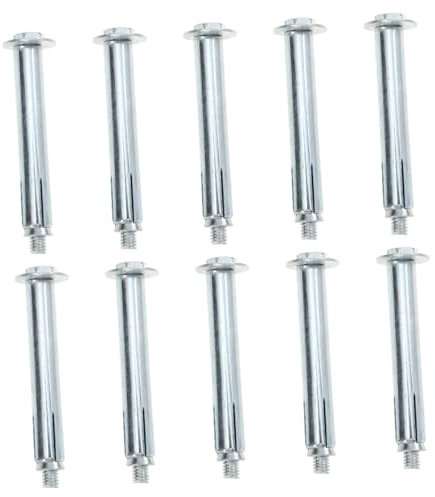 OUNONA 10pièces Boulons à Expansion Pour Ralentisseurs Fixations Robustes Pour Routes Bitume