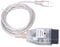 Autodiagnosewerkzeugkabel K+DCAN für OBD2 USB-Kabelschnittstelle mit Schalter für Serie 1 E81 E82 E83 E87 E88 20042011