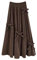 2-teiliges Strickset für Damen, Pullover, Oberteile, hohe Taille, halblanger Rock, Trainingsanzug, Strickset, Rock, M