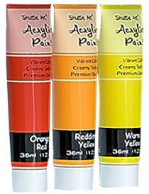 Shuttle Art 3 zufällige FarbenAcrylfarben Set