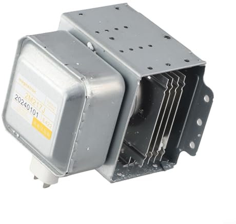 MeevrgR Magnetron for Microwave, Silver, 2M217 Series, 580W Output Power, Easy Installation, Long-Lasting Performance