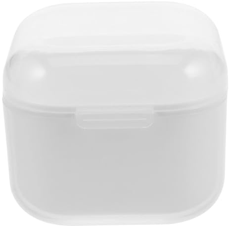 WOONEKY Nail Tools Cleaning Supplies Plastic Soaking Tray Nail Tool Cleaner Box Detachable Tray Home