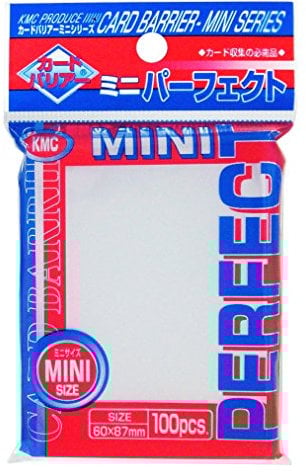 Akashiya Perfect Barrier Mini Card Sleeves (100 sleeves), 60mm x 87mm