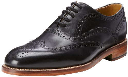 Oliver Sweeney Mens Aldeburgh Brogue Shoes Black 9 UK