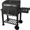 ACTIVA Grill Grillwagen Angular, Holzkohlegrill 115 x 67 x 107 cm