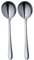 MasterClass Stainless Steel Soup Spoons, 17.5 cm (Set of 2)