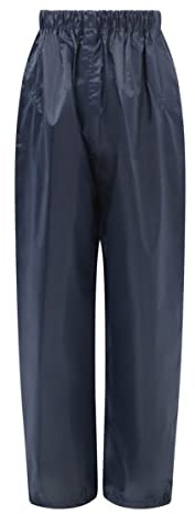 Kids Waterproof Rain Over Trousers Childrens Childs Boys and Girls Rainwear