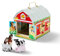 Melissa & Doug Verriegelungsscheune, Holzspielzeug, Tiere, Entwicklungsförderndes Spielzeug, motorische Fähigkeiten, Motorische Fähigkeiten, 3,4,5,6 Jahren, Geschenk für Jungen oder Mädchen