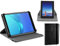Navitech Housse étui Folio Noir avec Stylet Compatible avec NuVision 8-inch Tablet PC