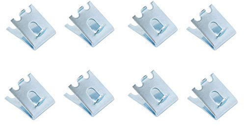 TRUE 831600 SHELF SUPPORT PILASTER CLIPS WITH HOOK FOR T23 FRIDGE FREEZER X 8