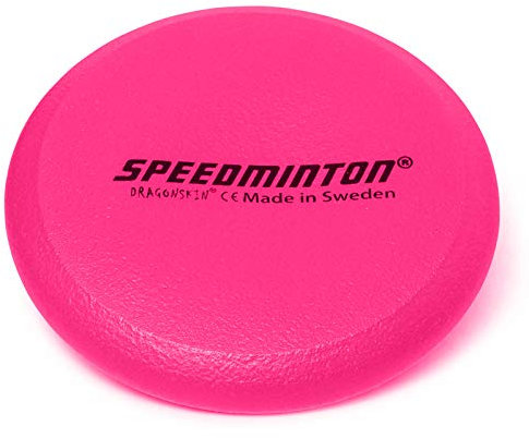 Speedminton Frisbee, 24cm Balle en Mousse Unisexe, Rose Fluorescent