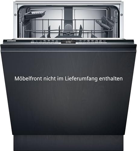 Siemens SN63HX60AE iQ300 Lavavajillas totalmente integrado, D, 84 kWh, 13 MGD, Smart Home compatible vía Home Connect, varioSpeed Plus, cesta superior con rackMatic