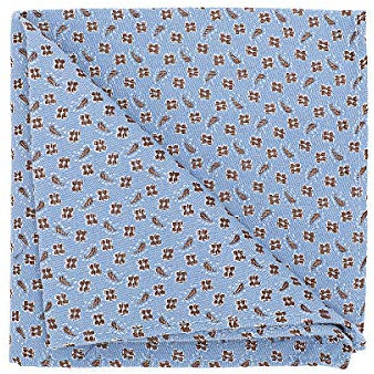 BRERA 67 Stofftaschentücher Herren für Anzug aus Seide und Wolle | gemustert Einstecktuch 25x25 | elegante Taschentücher für Herren Stoff | Tuch mit Fliege und Krawatte zu kombinieren