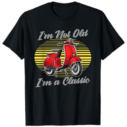 Motorroller Scooter Rollerfahrer Roller - Mofa Moped T-Shirt